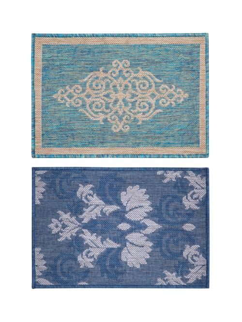 stylish set of 2 pc door mat - 16277606 - Very Small Image - 1