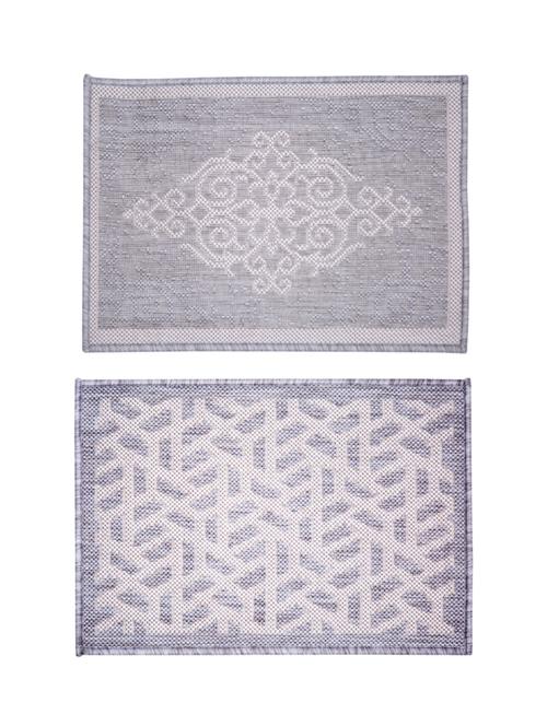 stylish set of 2 pc door mat - 16277636 - Very Small Image - 1