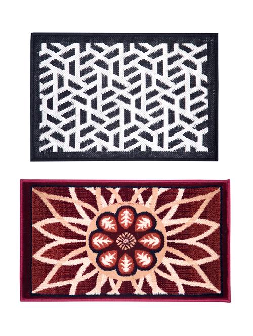 stylish set of 2 pc door mat - 16277703 - Very Small Image - 1