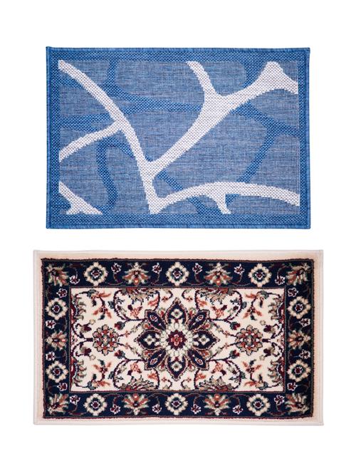 stylish set of 2 pc door mat - 16277714 - Very Small Image - 1