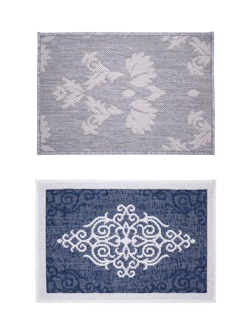 stylish set of 2 pc door mat - 16277717 - Very Small Image - 1
