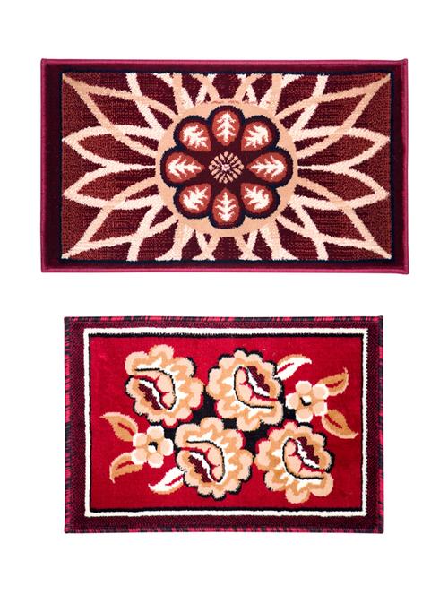 stylish set of 2 pc door mat - 16277761 - Very Small Image - 1