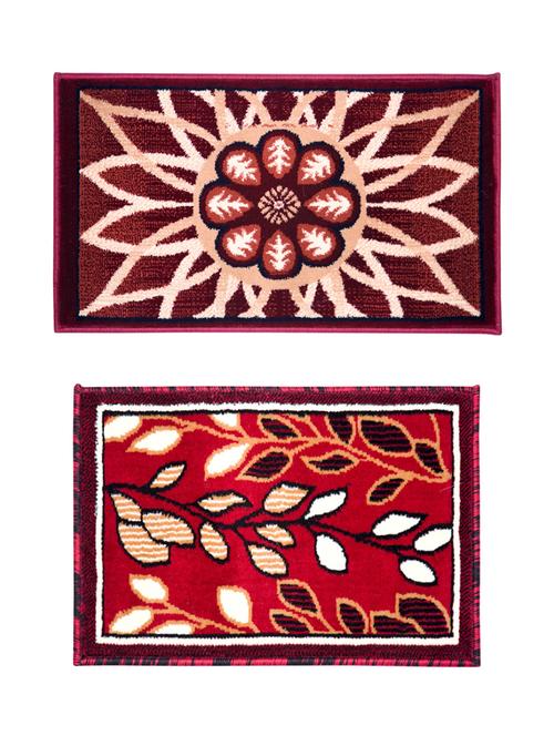 stylish set of 2 pc door mat - 16277764 - Very Small Image - 1
