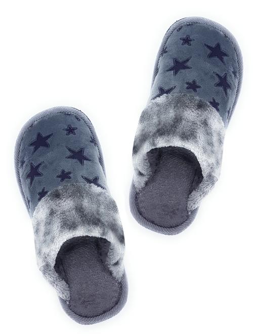 grey fabric slip on mules - 16282748 - Very Small Image - 1