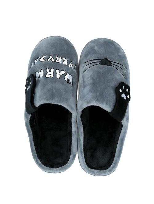 grey suede slip on mules - 16282767 - Very Small Image - 1