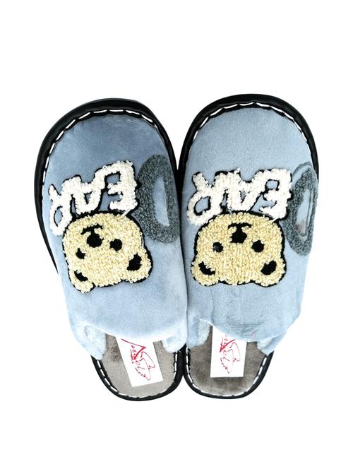 grey suede slip on flip flops - 16282770 - Very Small Image - 1