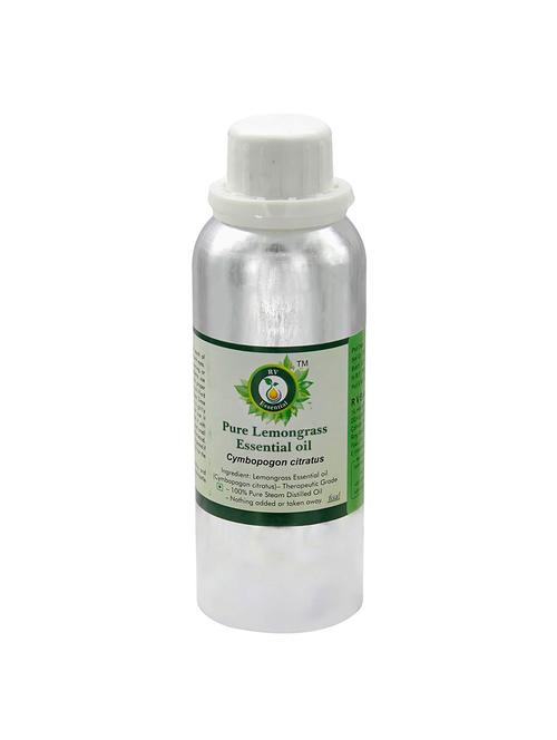 r v essential pure lemongrass essential oil 300ml- cymbopogon citratus (100% pure and natural steam distilled) - 16283879 - Very Small Image - 1