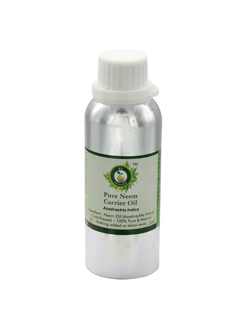 r v essential pure neem carrier oil 630ml- azadirachta indica (100% pure and natural cold pressed) - 16283921 - Very Small Image - 1