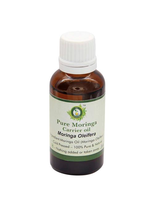 r v essential pure moringa carrier oil 30ml- moringa oleifera (100% pure and natural cold pressed) - 16283942 - Very Small Image - 1