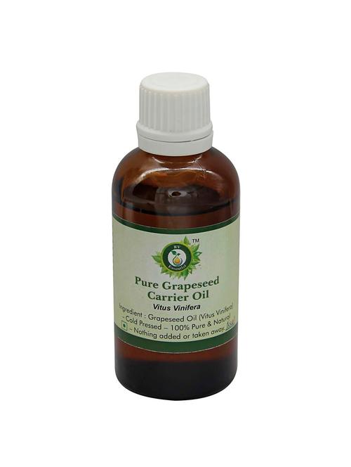 r v essential pure grapeseed carrier oil 30ml- vitus vinifera (100% pure and natural cold pressed) - 16283968 - Very Small Image - 1