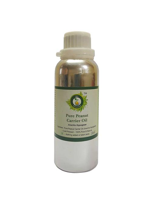 r v essential pure peanut carrier oil 630ml- arachis hypogeae (100% pure and natural cold pressed) - 16284054 - Very Small Image - 1