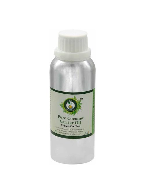 r v essential pure coconut carrier oil 630ml- cocus nucifera (100% pure and natural cold pressed) - 16284174 - Very Small Image - 1
