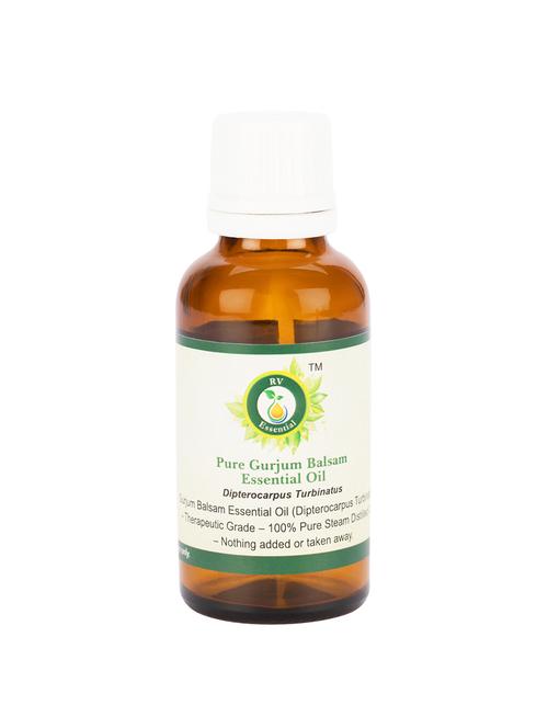 r v essential pure gurjum balsam essential oil 30ml- dipterocarpus turbinatus (100% pure and natural steam distilled) - 16284304 - Very Small Image - 1