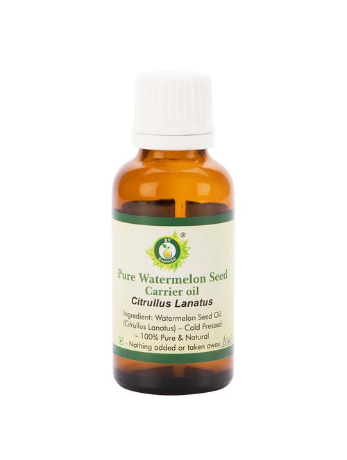 r v essential pure watermelon seed carrier oil 30ml- citrullus lanatus (100% pure and natural cold pressed) - 16284500 - Very Small Image - 1