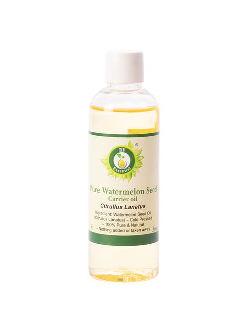 r v essential pure watermelon seed carrier oil 100ml- citrullus lanatus (100% pure and natural cold pressed) - 16284503 - Very Small Image - 1
