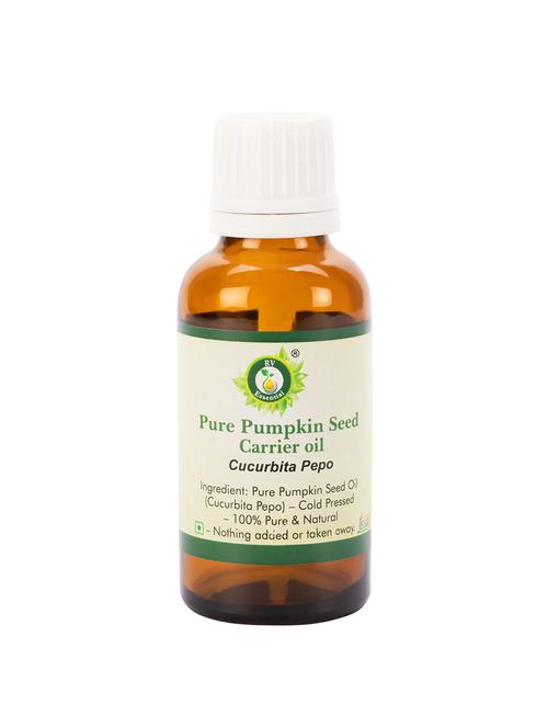 r v essential pure pumpkin seed carrier oil 50ml- cucurbita pepo (100% pure and natural cold pressed) - 16284508 - Very Small Image - 1