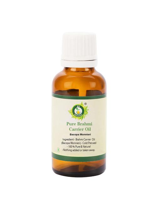 r v essential pure brahmi oil 100ml- bacopa monnieri (100% pure and natural rare herb series) - 16284561 - Very Small Image - 1