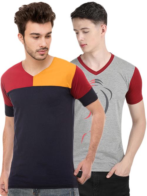 multi colored combo t-shirt - 16284620 - Very Small Image - 1