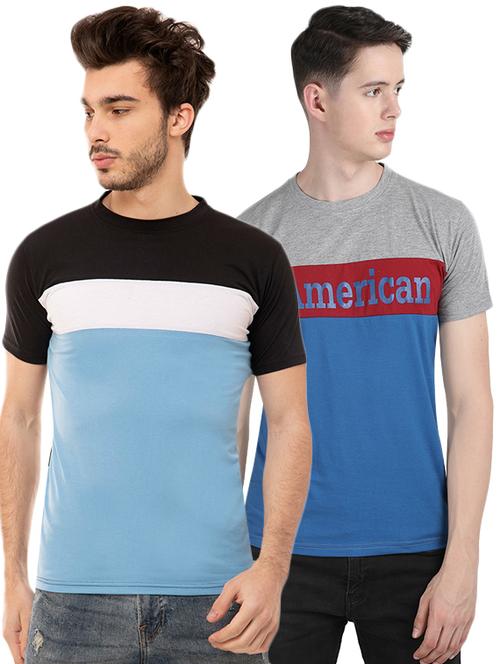 multi colored combo t-shirt - 16284707 - Very Small Image - 1
