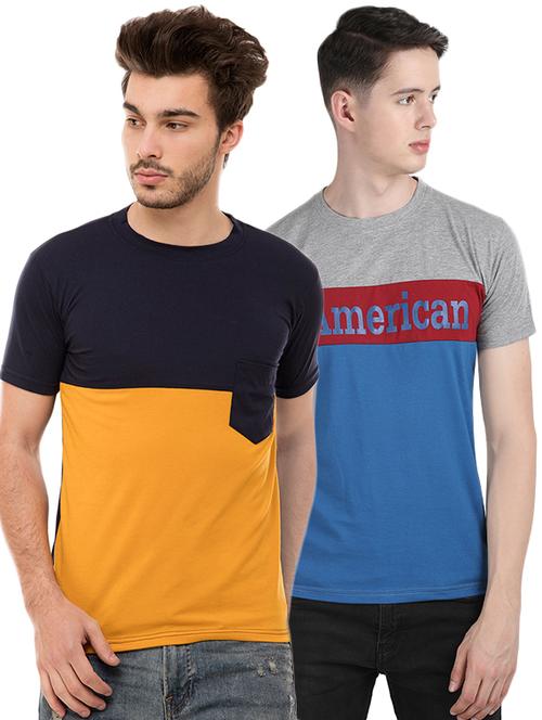 multi colored combo t-shirt - 16284708 - Very Small Image - 1