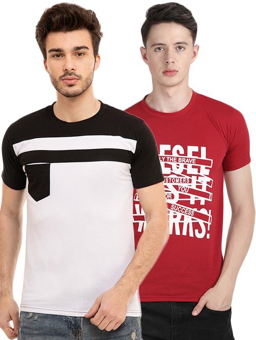 multi colored combo t-shirt - 16284726 - Very Small Image - 1