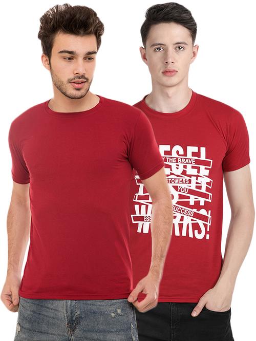red combo tshirt - 16284729 - Very Small Image - 1
