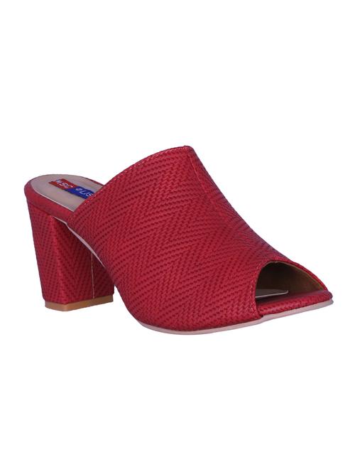 red slip on sandals - 16285078 - Very Small Image - 1