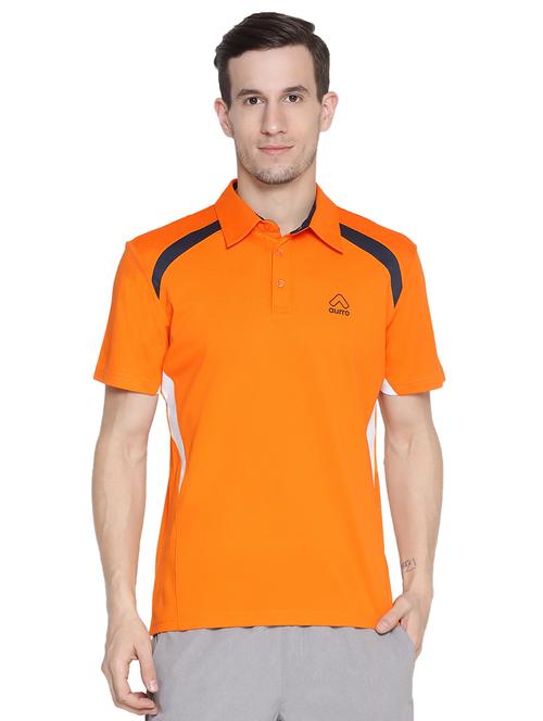 orange polo t-shirt - 16285488 - Very Small Image - 1