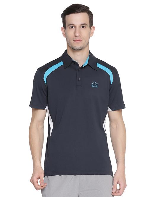navy blue polo t-shirt - 16285490 - Very Small Image - 1