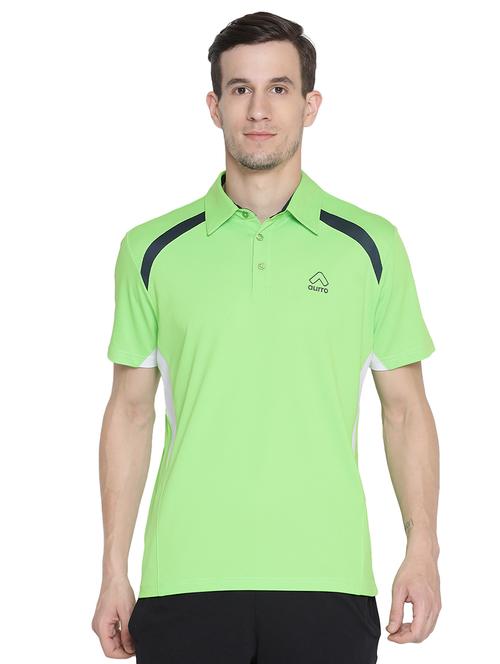 lime green polo t-shirt - 16285492 - Very Small Image - 1