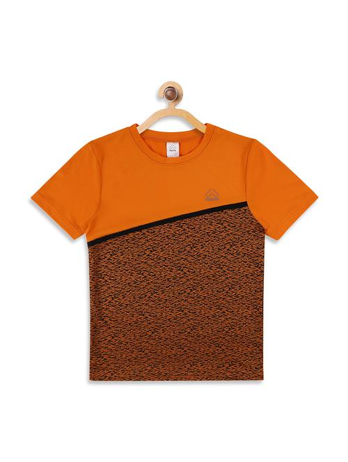 round neck textured t-shirt - 16285567 - Very Small Image - 1