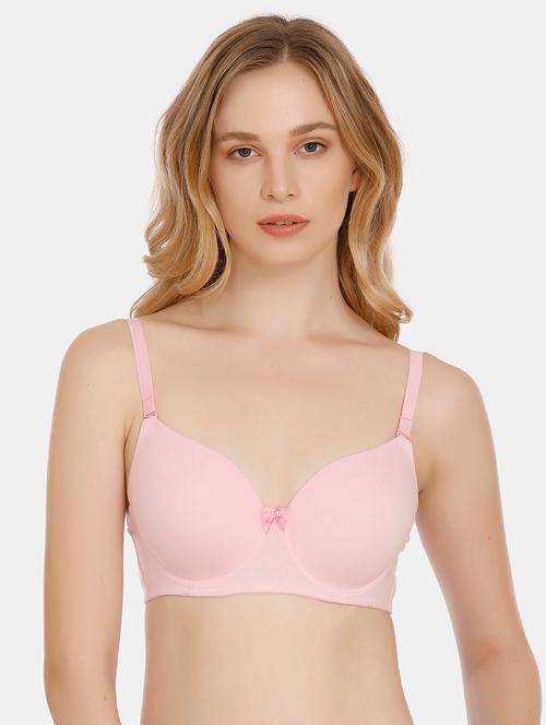 bow patch t-shirt bra - 16285802 - Very Small Image - 1