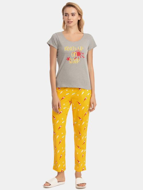 quirky print nightwear set - 16286385 - Very Small Image - 1