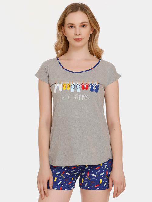 quirky print nightwear set - 16286386 - Very Small Image - 1