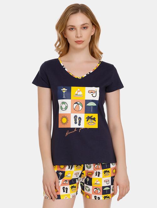 quirky print nightwear set - 16286392 - Very Small Image - 1