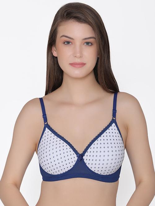 lightly padded color block bra - 16286933 - Very Small Image - 1