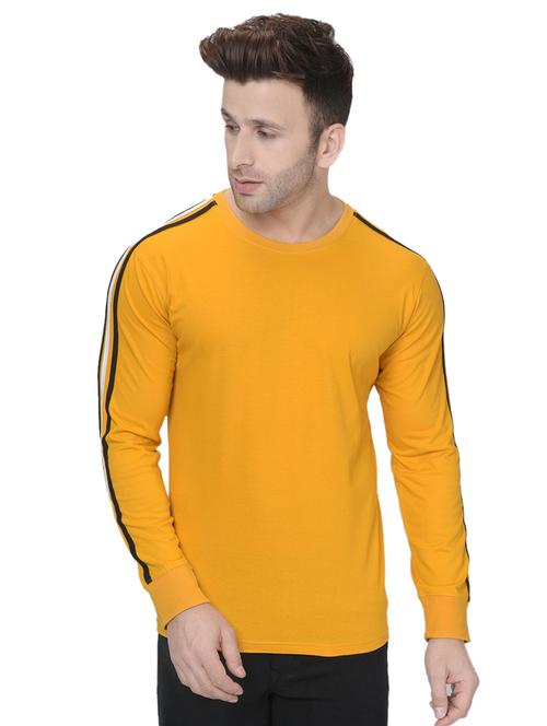 yellow cotton tshirt - 16288043 - Very Small Image - 1