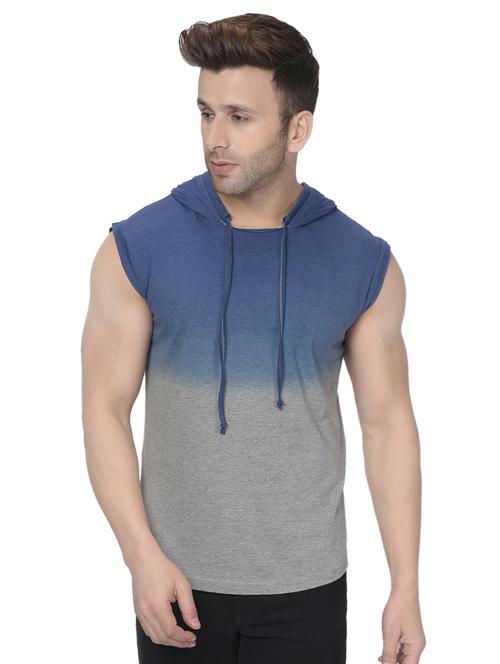 grey hood t-shirt - 16288067 - Very Small Image - 1