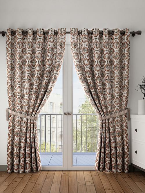 new plain door pack of 2 curtain - 16288998 - Very Small Image - 1