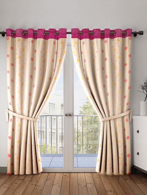 patch embroidery single pcs room darking door curtain for bedroom, kitchen, kids or living room - 16289886 - Very Small Image - 1