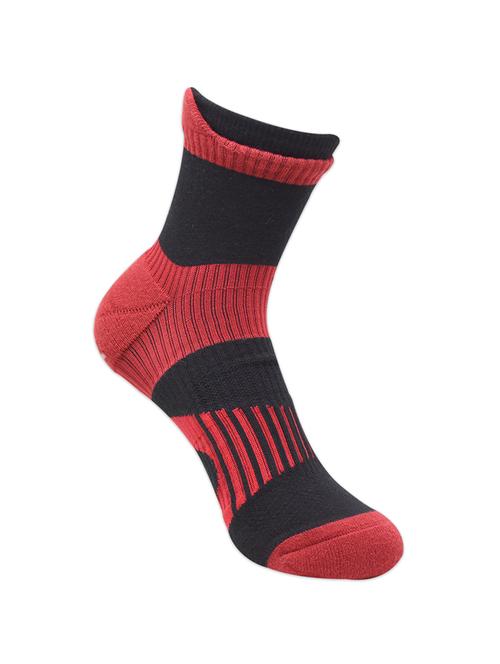 red cotton ankle length sock - 16291856 - Very Small Image - 1
