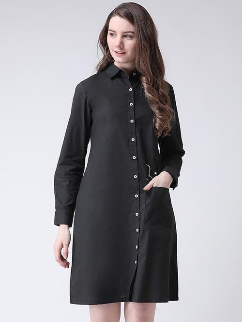quirky print pocket patch shirt dress - 16293419 - Very Small Image - 1
