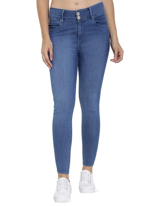 stone washed skinny fit jeans - 16293913 - Very Small Image - 1