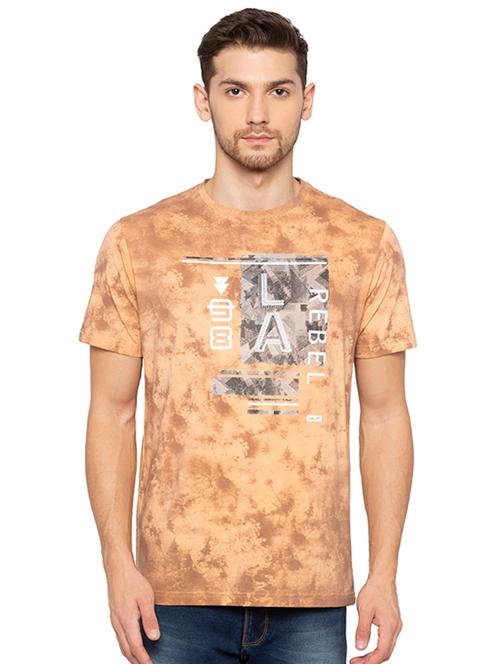 orange washed tshirt - 16294068 - Very Small Image - 1