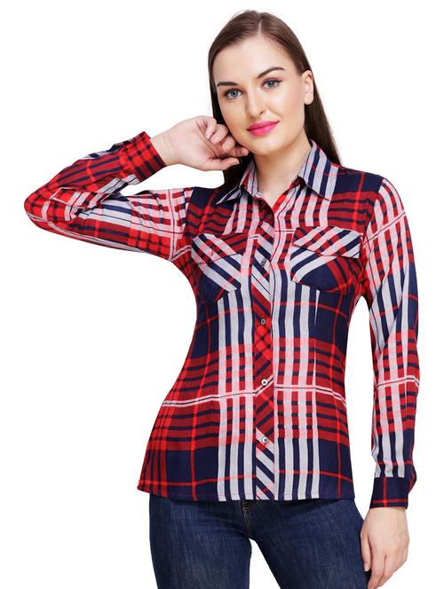pocket patch chekered shirt - 16295738 - Very Small Image - 1