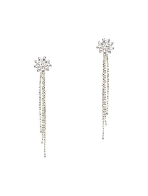 gold metal drop earring - 16298006 - Very Small Image - 1
