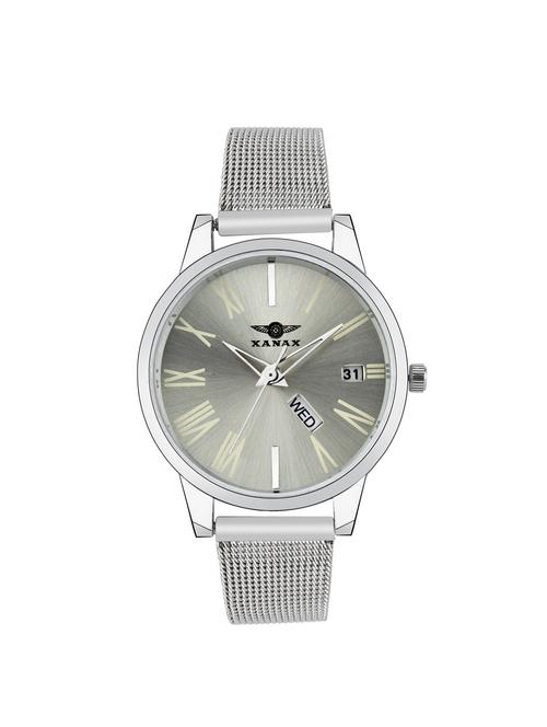 xanax premium silver dial analog watch for women - xnsssd141 - 16298898 - Very Small Image - 1