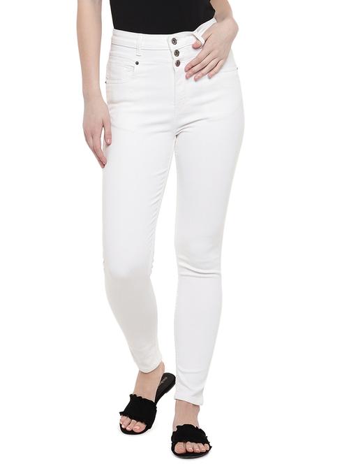 high rise skinny fit jeans - 16299123 - Very Small Image - 1