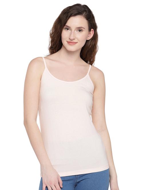 cream solid camisole - 16299239 - Very Small Image - 1
