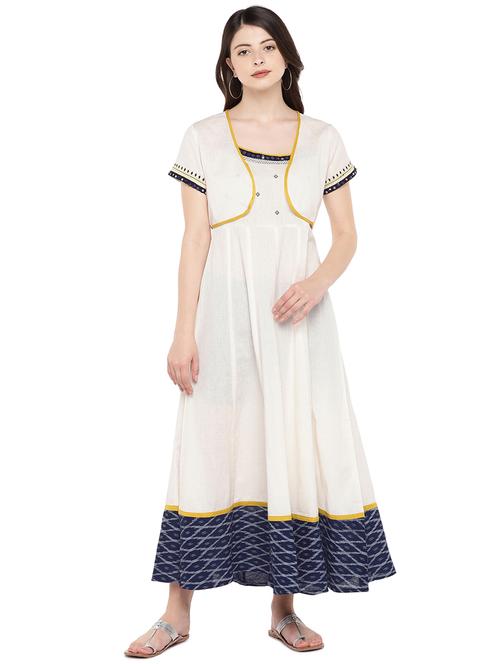cami neck a-line dress with jacket - 16299290 - Very Small Image - 1